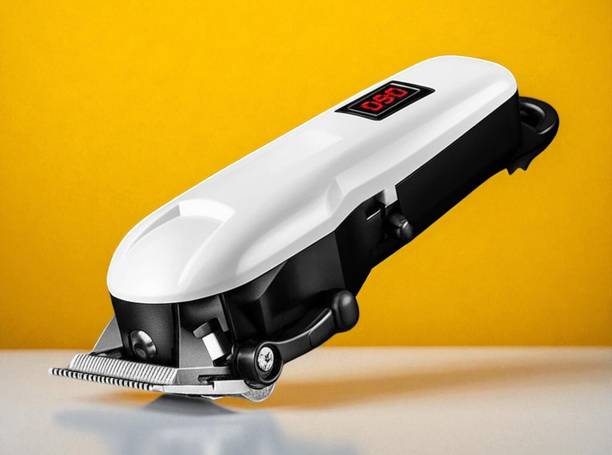 3BAAN X437 Stainless Steel Blade Trimmer – For Beard, Mustache, and Sideburns Fully Waterproof Trimmer 180 min  Runtime 4 Length Settings