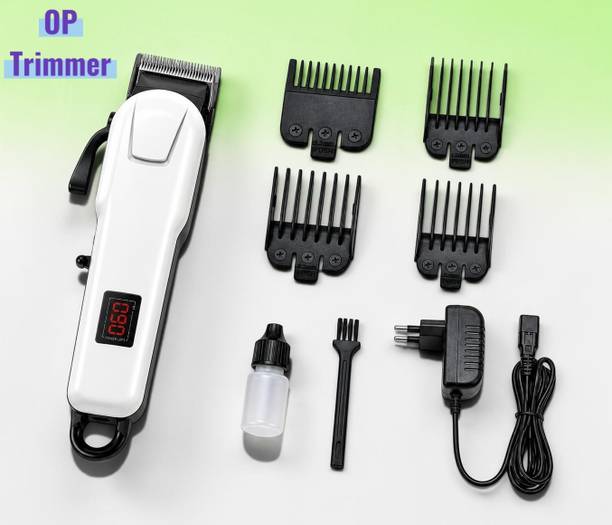 Ziddjeet X471 Electric Hair Trimmer for Men Beard Moustache Body Grooming Machine Fully Waterproof Trimmer 240 min Runtime 4 Length Settings