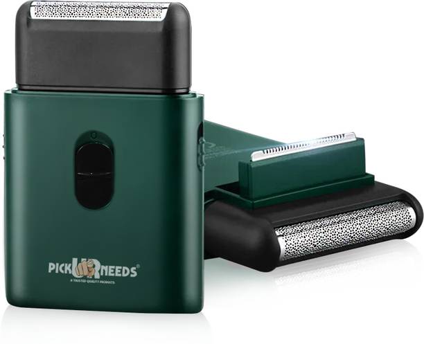 Make Ur Wish Rechargeable Shaver Mini Beard Trimmer For Men Hair Cutting Cordless Shaver For Men