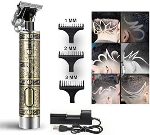 ZYRIAN Trimmer For Men Style Trimmer Professional Hair_Clipper _Adjustable Blade Fully Waterproof Trimmer 45 min  Runtime 4 Length Settings