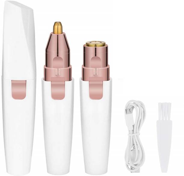 BELENZO Hair Remover For Women Upper Lip,Chin,Eyebrow Cordless Epilator (multi color) Trimmer 90 min  Runtime 1 Length Settings