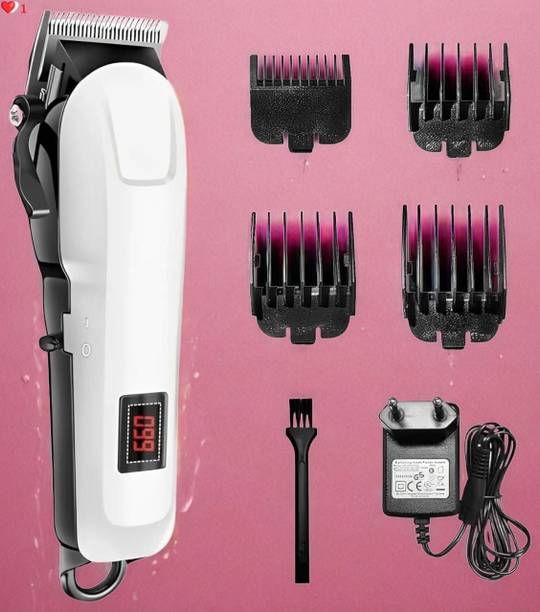 HouseOfCommon X184 M809T Rechargeable Hair Trimmer Most Powerful Motor & Adjustable Blade Fully Waterproof Trimmer 300 min Runtime 4 Length Settings