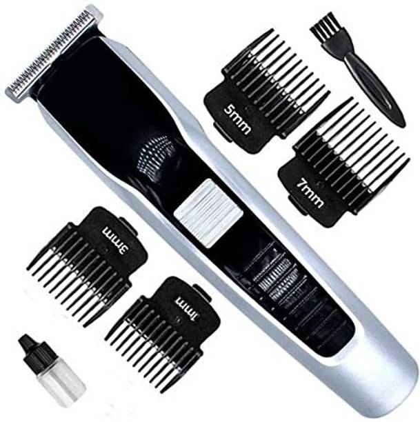 Nka AT -528 Trimmer for Men shaving trimmer 45 min Trimmer 45 min Runtime 12 Length Settings