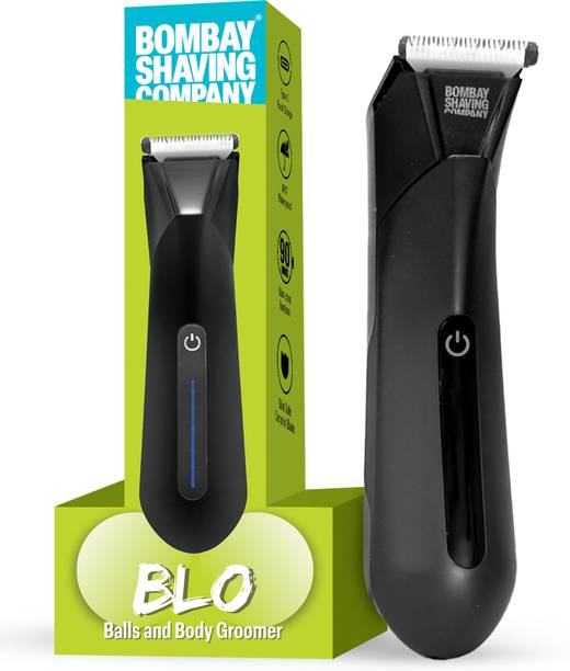 BOMBAY SHAVING COMPANY Blo Balls And Body Groomer-Groin Trimmer for men Fully Waterproof Trimmer 90 min Runtime 2 Length Settings