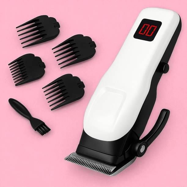 Shamsa X511 Rechargeable Beard Trimmer for Men | Precision Grooming & Hair Clipper Fully Waterproof Trimmer 240 min  Runtime 4 Length Settings