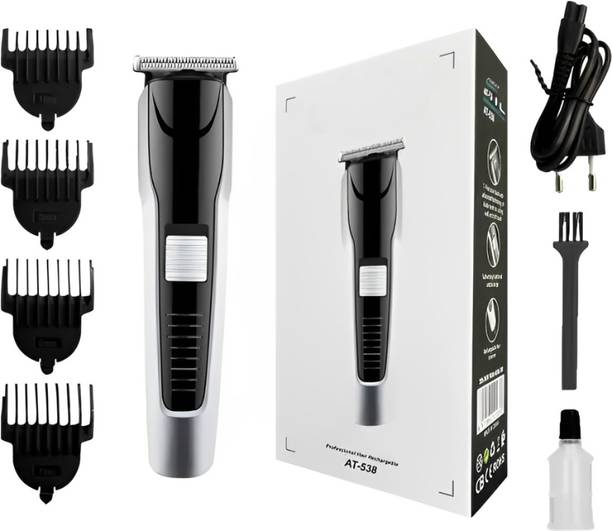 Zeno volt New Professional Fast Charging Hair Clipper Razor Rechargeable Beard Moustache Trimmer 60 min Runtime 4 Length Settings