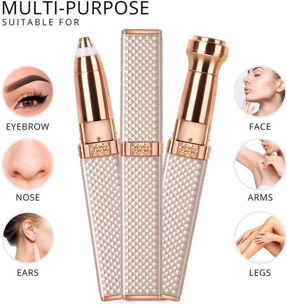BLAWLESS Eyebrow 2 in1 epilator For Face Lips Nose Hair epilator upper lip hair Cordless Epilator