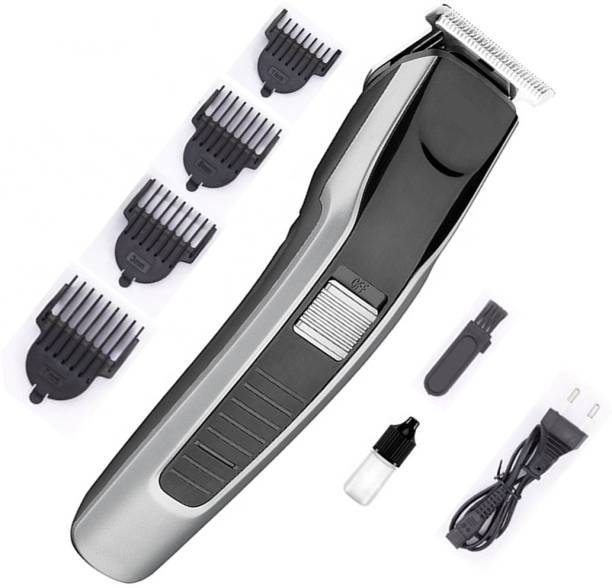 HIC Cordless Rechargeable Electric Hair Clipper Cutter T-blade Zero Cutting Trimmer Trimmer 90 min  Runtime 4 Length Settings