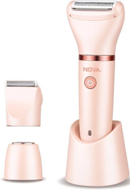 NOVA NLS 537 Waterproof 3 in 1 Shaver Trimmer 60 min  Runtime 2 Length Settings