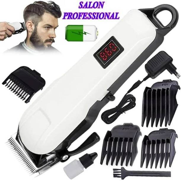 HouseOfCommon 809 Stylish Trimmer — USB Rechargeable Fully Waterproof Trimmer 300 min Runtime 4 Length Settings