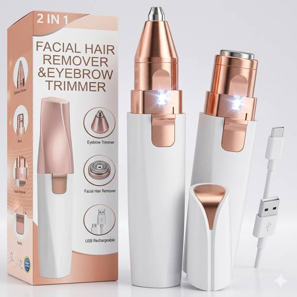 Shivauraa Portable 2 In 1 Trimmer Body Groomer 180 min  Runtime 2 Length Settings