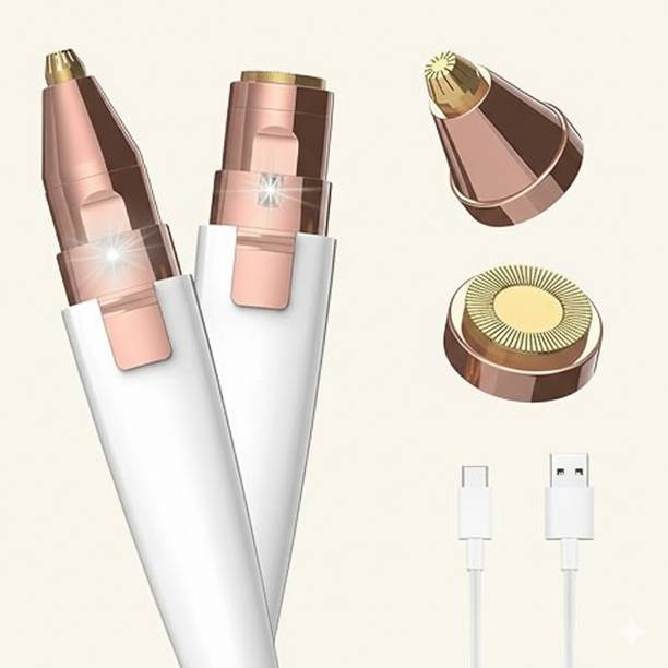 Apicbite 2 in 1 Rechargeable Hair Removal Trimmer for Women Trimmer 120 min Runtime 1 Length Settings