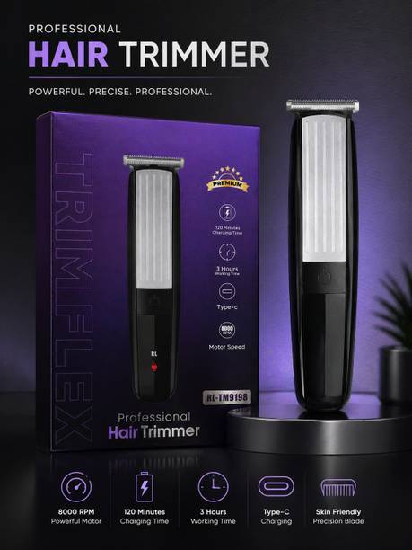 XMASCSTAR RL-TM9198 Trimmer 180 min  Runtime 4 Length Settings