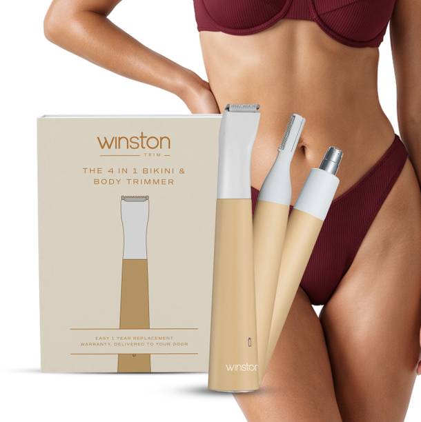 Winston 4 in 1 Bikini & Body Trimmer Trimmer 90 min  Runtime 2 Length Settings