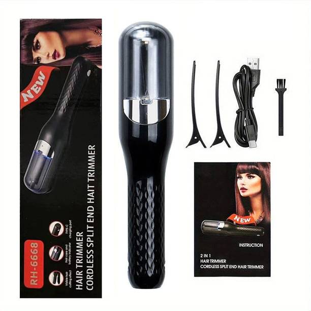 RichCurls Rechargeable Hair Split End Remover Machine Trimmer 45 min Runtime Trimmer 60 min  Runtime 1 Length Settings