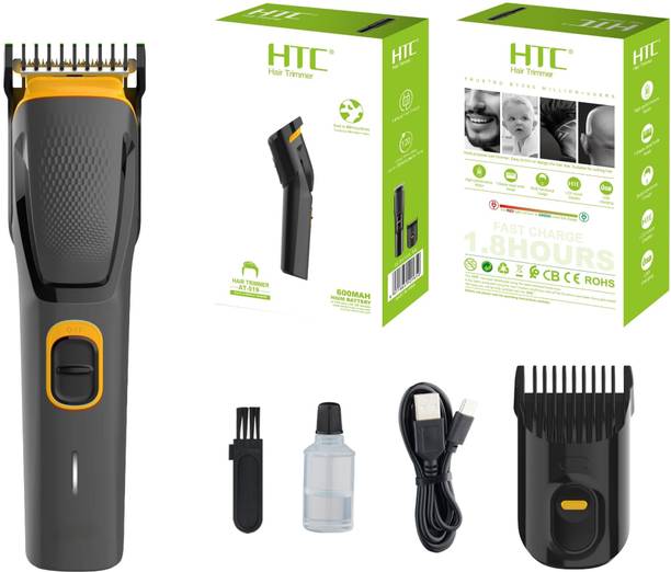 HTTCC Waterproof 509 Chargeable Beard Moustache Trimmer Powerful Hair Clipper Razor BT Fully Waterproof Trimmer 1200 min  Runtime 4 Length Settings