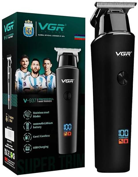 VGR 937 Trimmer 500 min Runtime 3 Length Settings