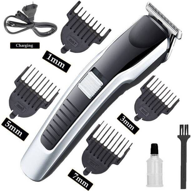 MynxeHTC Rechargeable-cordless use with ergonomic and compact design for comfortable grip Fully Waterproof Trimmer 45 min  Runtime 4 Length Settings
