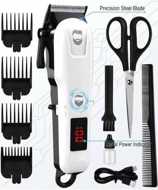 ValueShop 809A Professional Hair Cutting Shaving Classic Machine Beard Clipper Fully Waterproof Trimmer 240 min Runtime 4 Length Settings