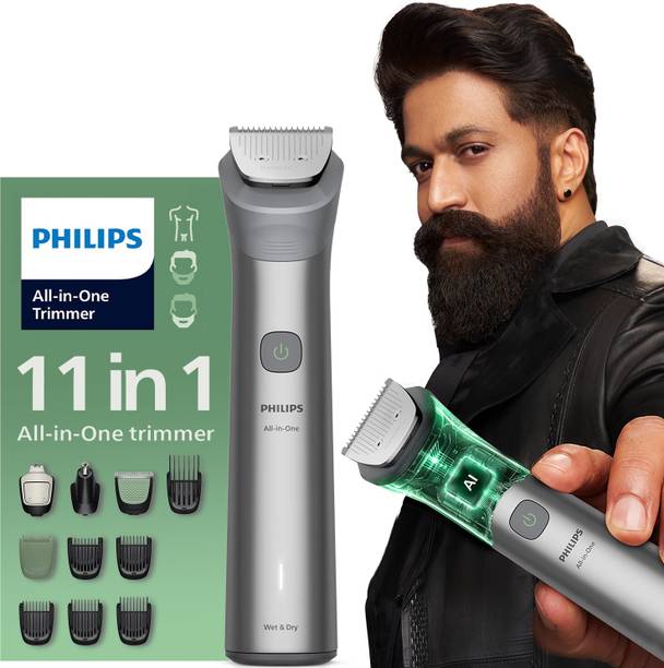 PHILIPS MG5932/15 Fully Waterproof Trimmer 120 min Runtime 7 Length Settings