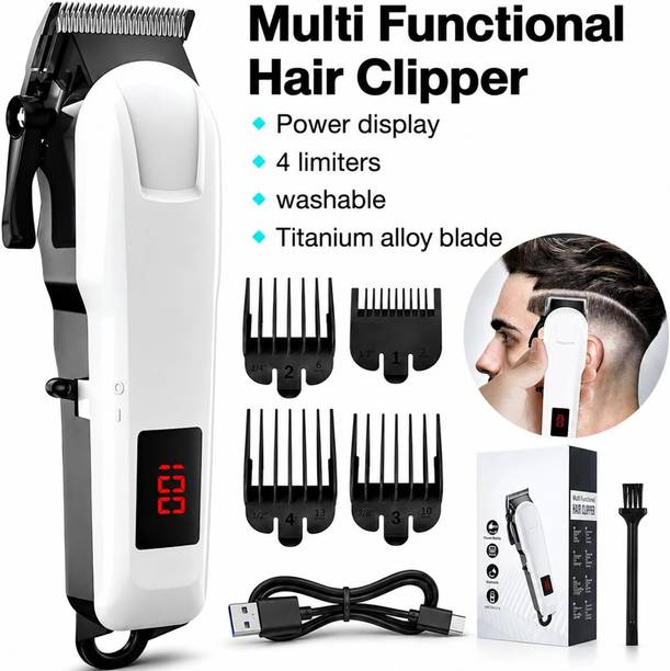 AVENUE Trimmer AT-538 Beard and Hair Clipper Trimmer 60 min Runtime 4 Length Trimmer 60 min Runtime 4 Length Settings