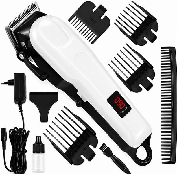 Shifozaa Electric Professional Hair & Beard Trimmer Razor With LED Display_809TRIM_71 Trimmer 240 min Runtime 4 Length Settings