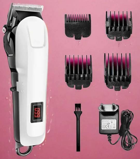 KEMMIE E3 Hair Clipper Men Razor Heavy Duty Salon Use New High Quality Beard Moustache Fully Waterproof Trimmer 240 min Runtime 8 Length Settings