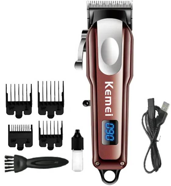 Kemei KM-233 Heavy Duty Professional Trimmer Trimmer 120 min  Runtime 4 Length Settings