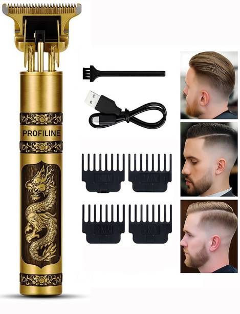 Profiline Vintage T9- USB Fast charging ::Trimmers :: Shavers :: Trimmer for men :: Y Trimmer 60 min  Runtime 3 Length Settings