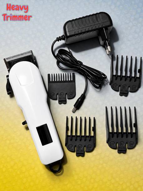 Shamsa X506 USB Rechargeable Hair Trimmer for Men with Long Battery Backup Fully Waterproof Trimmer 240 min Runtime 4 Length Settings