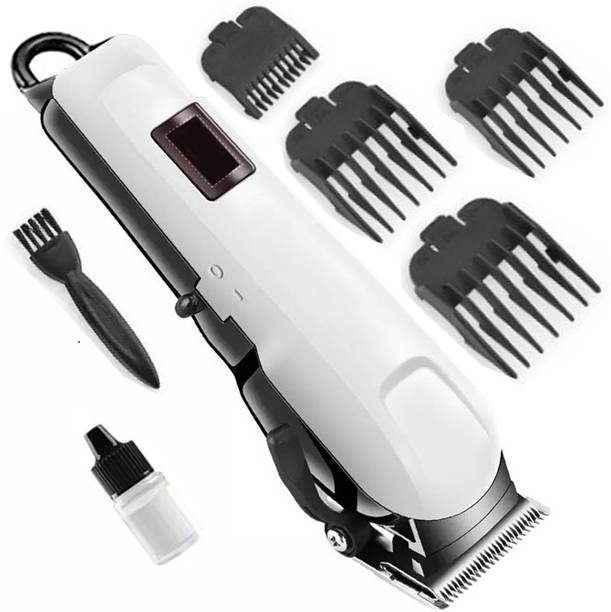 Crostal Electric Professional Cordless trimmer Shaver Hair cutting Machine for men Fully Waterproof Trimmer 240 min Runtime 4 Length Settings