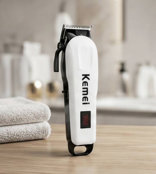 KEMMIE KM=8O9`A Trimmer 240 min Runtime 4 Length Settings