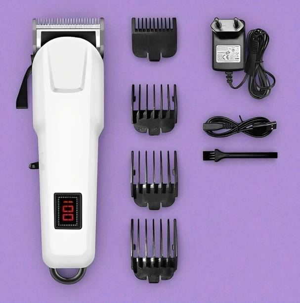 Stybits A69 Rechargeable Men’s Hair Clipper Cordless Adjustable Blades, Powerful Motor Fully Waterproof Trimmer 240 min  Runtime 4 Length Settings