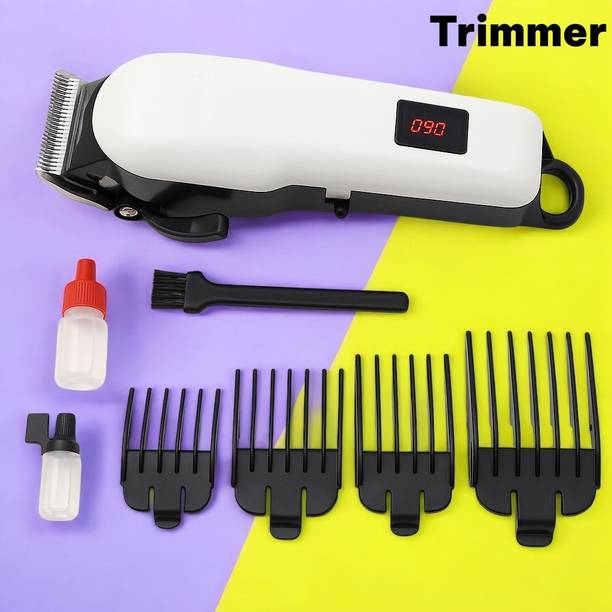 Nilesawar X470 Ergonomic Men’s Hair Trimmer | Sharp, Durable Performance Trimmer 240 min Runtime 4 Length Settings