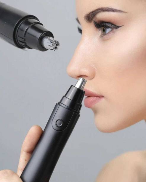 REYCONA Battery-Operated Dual-edge Blades Profational Nose and Ear Hair Remover Trimmer Trimmer 150 min  Runtime 1 Length Settings