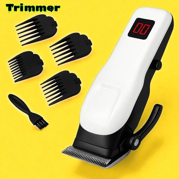 Shamsa X9 Rechargeable Beard Trimmer | Ergonomic Design, Fast Charging & Durable Fully Waterproof Trimmer 240 min  Runtime 4 Length Settings