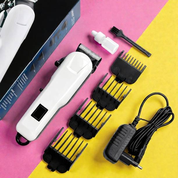 Shamsa X144 Premium All-in-One Beard & Hair Trimmer – Long Lasting Battery Trimmer 240 min  Runtime 4 Length Settings