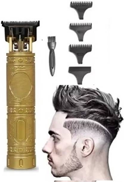 Trendy styler Sensational Vintage T-9 Plastic Body Gromming Hair removal Trimmer 120 min  Runtime 4 Length Settings