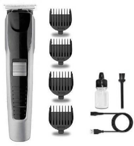 NECKTECH Trending Professional AT-538 Classic Beard Trimmer & Hair Cutting N147 Trimmer 45 min  Runtime 4 Length Settings