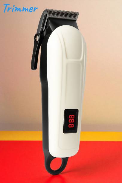 3BAAN A374 Men’s Beard Trimmer Skin-Friendly Stainless Blades and Long Battery Backup Trimmer 240 min  Runtime 4 Length Settings