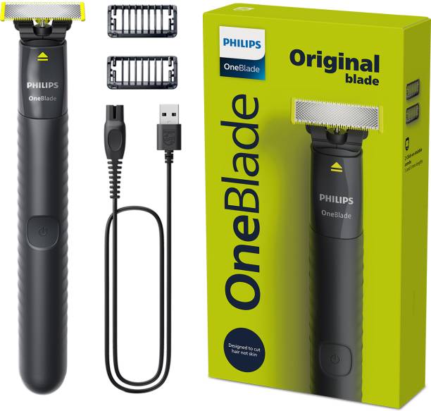 PHILIPS OneBlade QP1424/10 Trimmer 30 min  Runtime 3 Length Settings