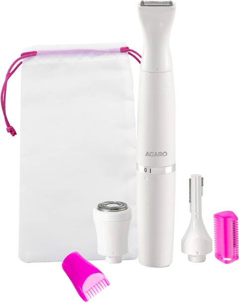 AGARO 33622 Trimmer 90 min  Runtime 2 Length Settings