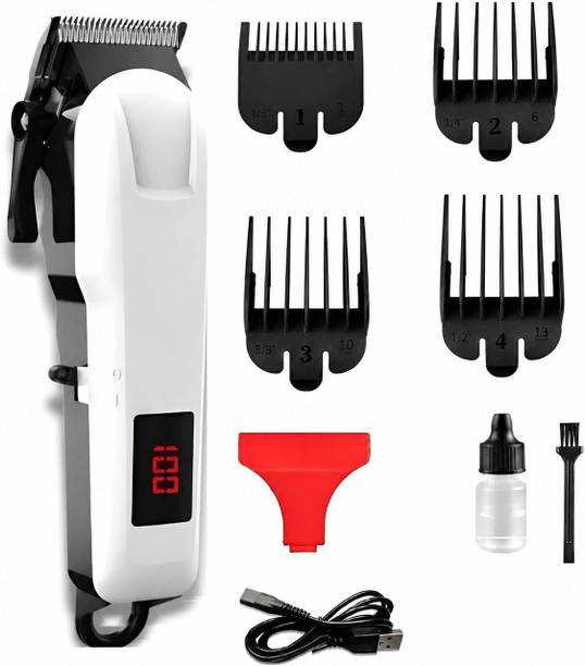 UZAN MX M809T Rechargeable Hair Trimmer Most Powerful Motor & Adjustable Blade Trimmer 240 min Runtime 4 Length Settings