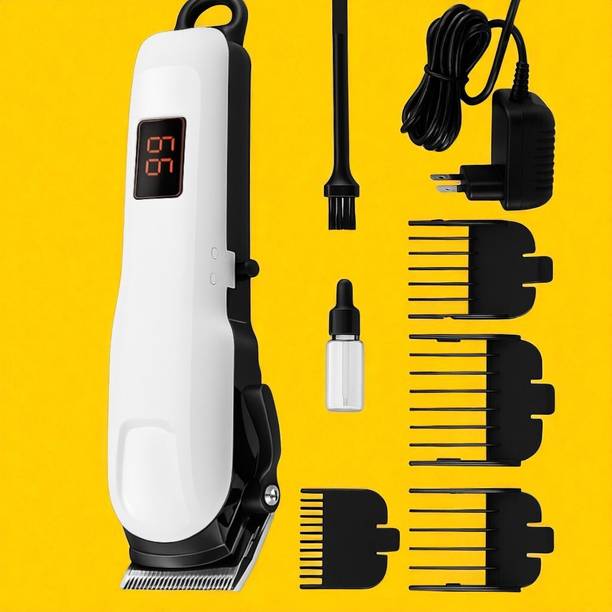 Stybits X487 Zero-Trim Hair Stylish Design, Turbo Mode, Stainless Steel Blades Trimmer 240 min  Runtime 4 Length Settings