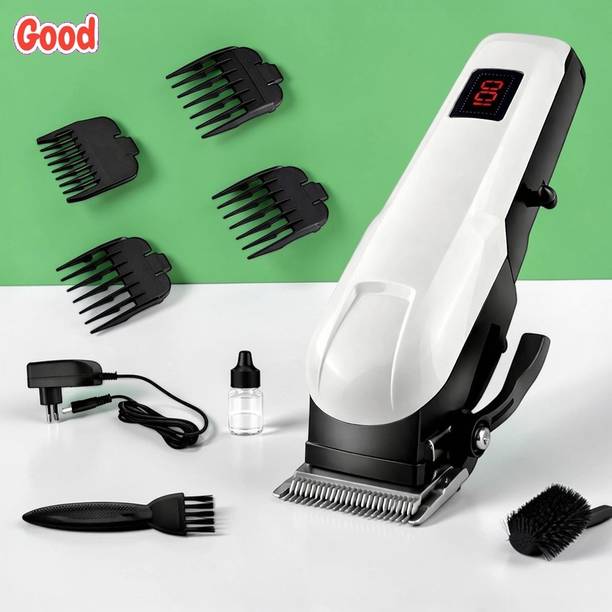 Shamsa X286 All-in-One Men’s Trimmer Kit with Beard, Hair & Body Grooming Fully Waterproof Trimmer 240 min  Runtime 4 Length Settings