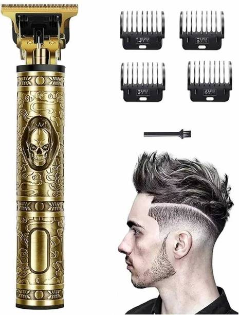 ZATCO HAIR CuttinG N-METAL BODY T BLADE Trimmer 120 min Runtime 4 Length Settings