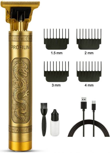 Profiline ::hair cutting trimmer::Hair trimmer::dadhi cutting machine::shaving Trimmer 60 min Runtime 1 Length Settings