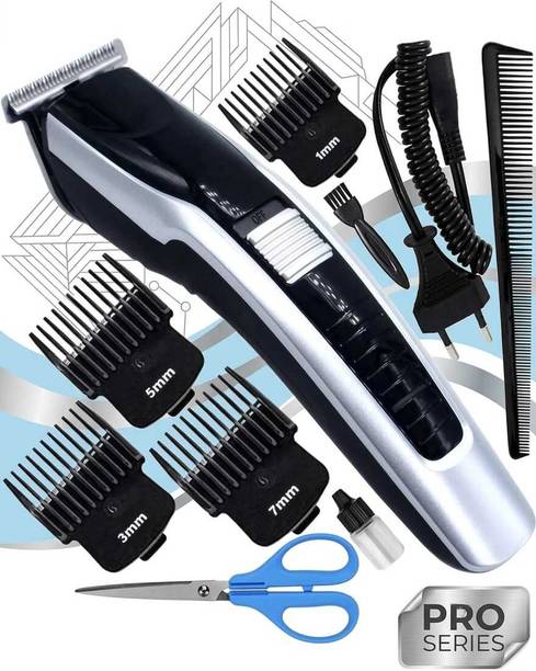 ValueShop Pro Series Hair Cutting Shaving Classic Machine Beard all in one SHOWER-SAFE Fully Waterproof Trimmer 120 min Runtime 4 Length Settings