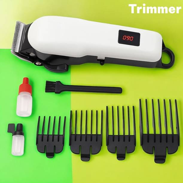 3BAAN X130 Ergonomic Men’s Hair Trimmer | Sharp, Durable Performance Trimmer 240 min  Runtime 4 Length Settings