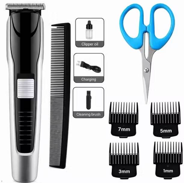RACCOON 538 Scissor Hair Cutting Machine Electric Hair Clipper Professional Man Shavers Fully Waterproof Trimmer 60 min Runtime 5 Length Settings